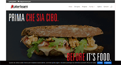 Desktop Screenshot of caterteamsrl.com