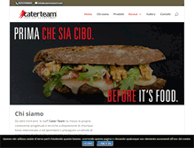 Tablet Screenshot of caterteamsrl.com